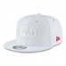 Men's San Francisco 49ers New Era White 2018 NFL Sideline Color Rush Official 9FIFTY Snapback Adjustable Hat 3062735